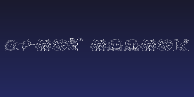 Space Attack Social Header