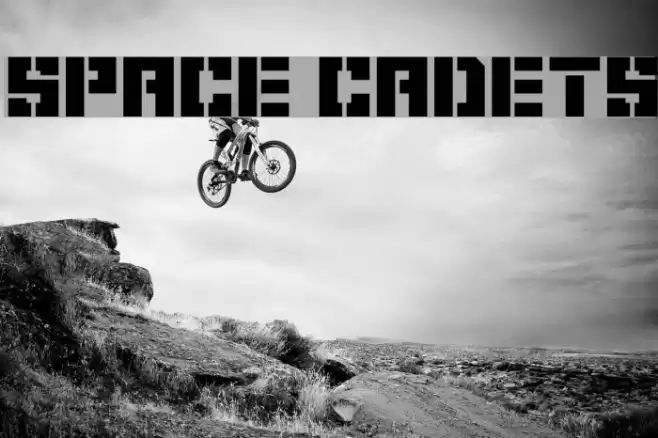 Space Cadets Font examples