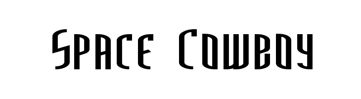 Space Cowboy  Descarca Fonturi Gratis