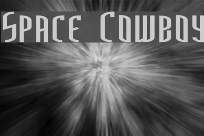 Space Cowboy Font examples