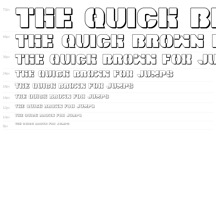 Space Cruiser 3D Waterfall