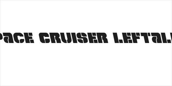 Space Cruiser Leftalic Logo