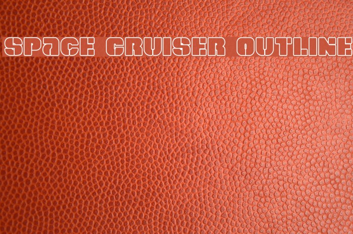 Space Cruiser Outline Example 1