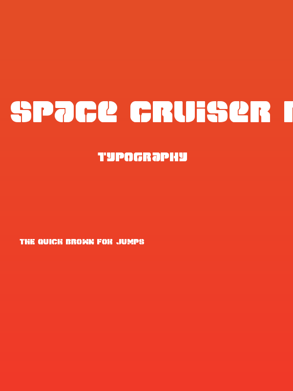 Space Cruiser Regular Poster
