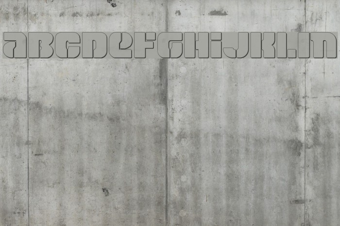 Space Cruiser Shadow Font examples
