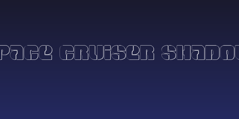 Space Cruiser Shadow Social Header
