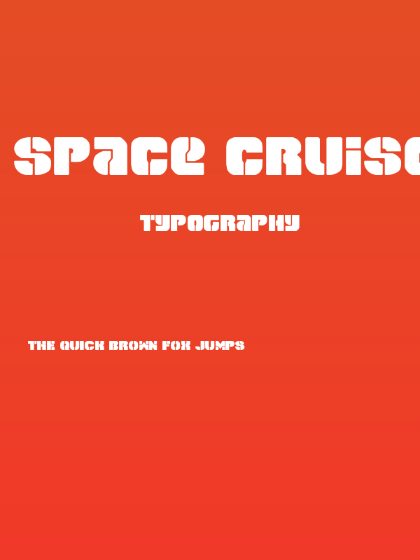 Space Cruiser Poster