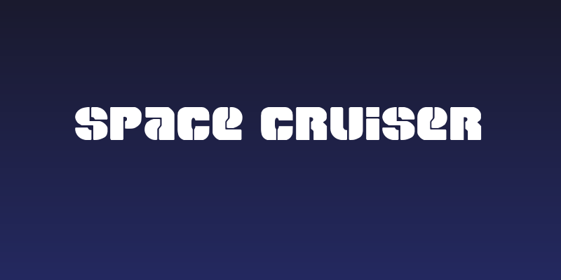 Space Cruiser Social Header