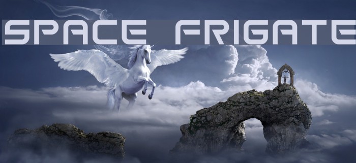 Space Frigate Font examples