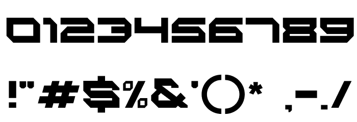 Space Games Font OTHER CHARS