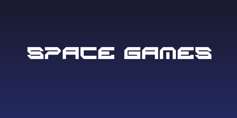 Space Games Social Header