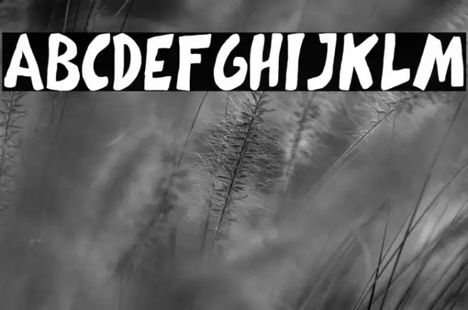 Space Garden Font examples