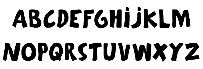 Space Garden Font LOWERCASE