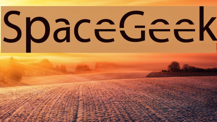 Space Geek Font examples