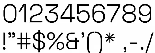 Space Grotesk Light Font OTHER CHARS