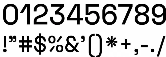 Space Grotesk Medium Font OTHER CHARS