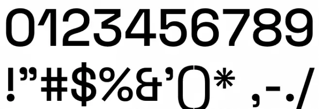 Space Grotesk Medium Font OTHER CHARS