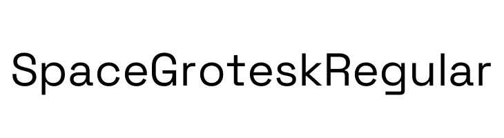 Space Grotesk Regular  नि: शुल्क फ़ॉन्ट्स डाउनलोड