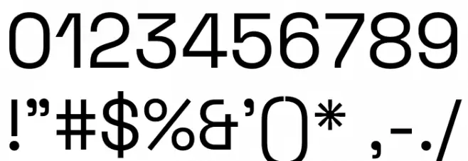Space Grotesk Regular Font OTHER CHARS