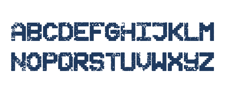 Space Grunge Lowercase