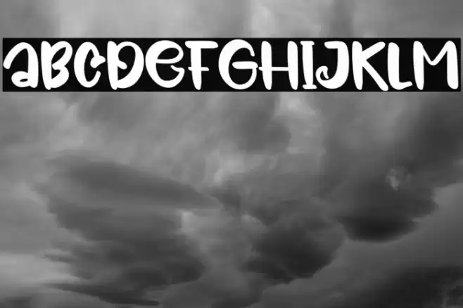 Space Holiday फ़ॉन्ट examples