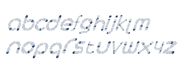 Space Italic Lowercase