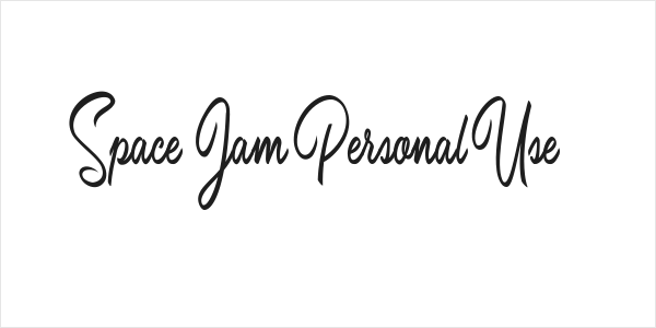 Space Jam Personal Use  Logo