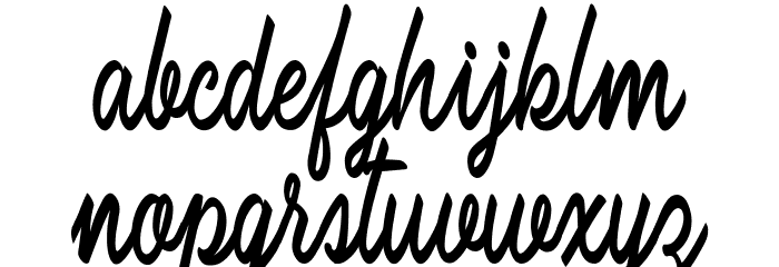 Space Jam Personal Use Font LOWERCASE