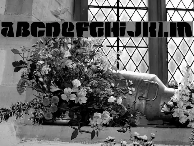 Space Junker Schriftart examples