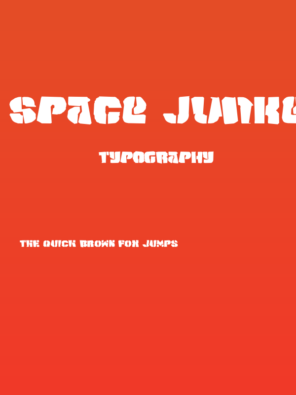 Space Junker Poster