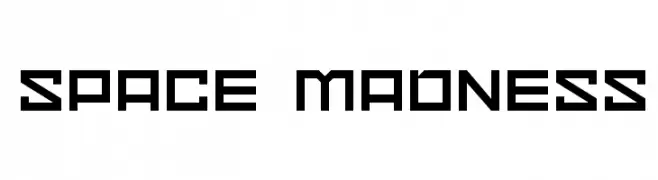 Space Madness  Frei Schriftart Herunterladen