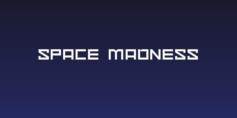 Space Madness Social Header