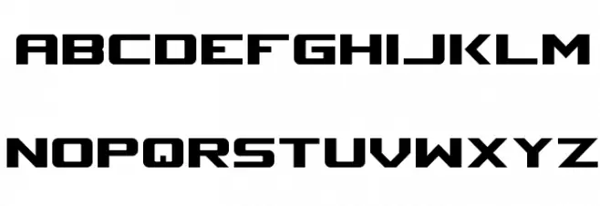 Space Marine Nominal Шрифта ВЕРХНИЙ