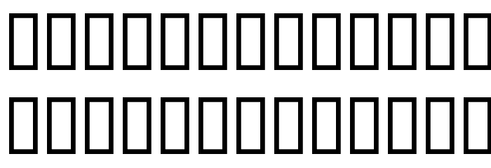 Space Marine Nominal Font LOWERCASE