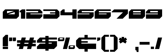Space Monkey Bold Font OTHER CHARS