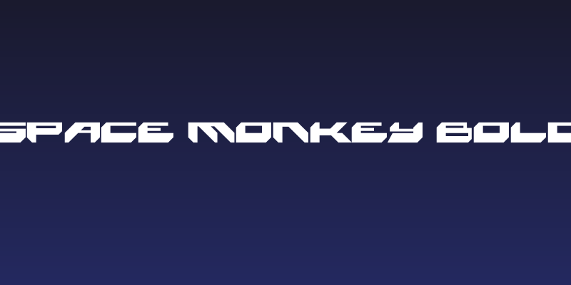 Space Monkey Bold Social Header