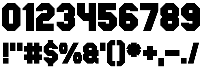 Space Obsessed Font OTHER CHARS