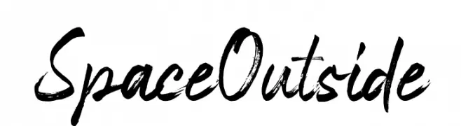 Space Outside  Fuentes Gratis Descargar
