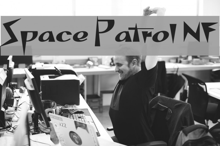 Space Patrol NF Font examples