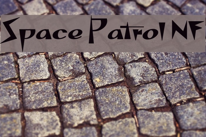 Space Patrol NF Font examples