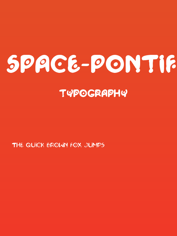 Space-Pontiff Poster
