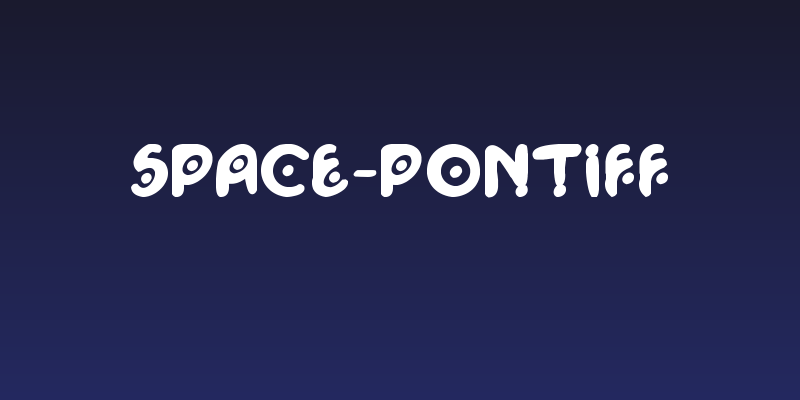 Space-Pontiff Social Header