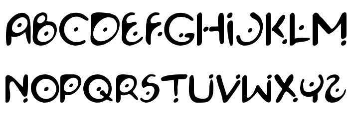 Space-Pontiff Font LOWERCASE