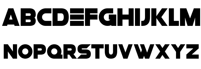 Space Quest Font LOWERCASE