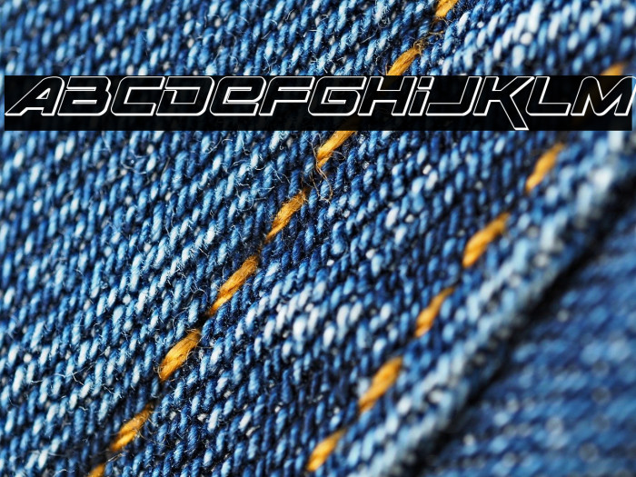 Space Ranger 3D Italic Example 2