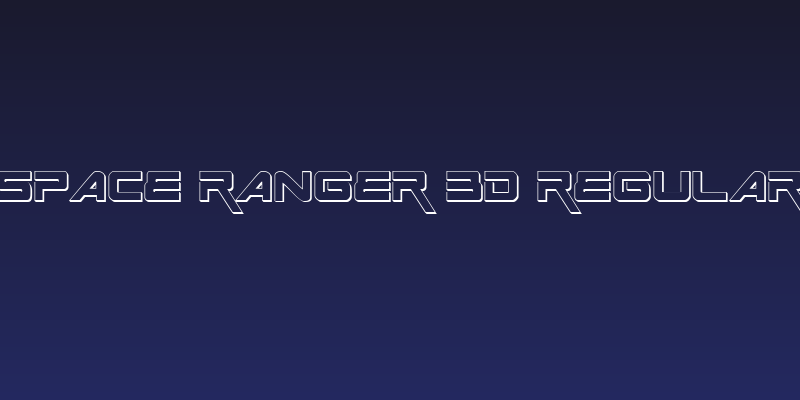 Space Ranger 3D Regular Social Header