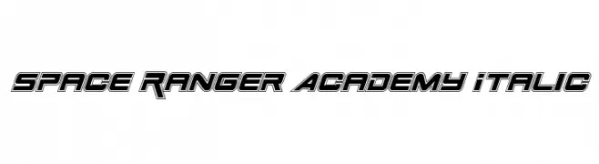 Space Ranger Academy Italic  नि: शुल्क फ़ॉन्ट्स डाउनलोड
