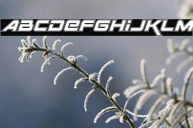 Space Ranger Academy Italic Example 1