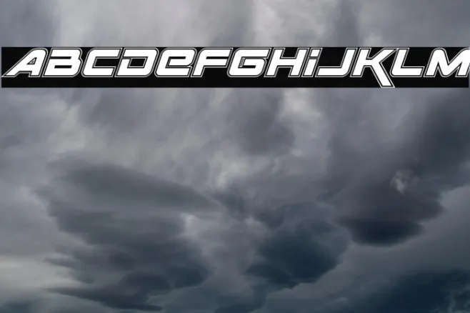 Space Ranger Academy Italic Example 3