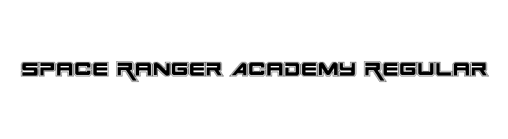 Space Ranger Academy Regular  baixar fontes gratis